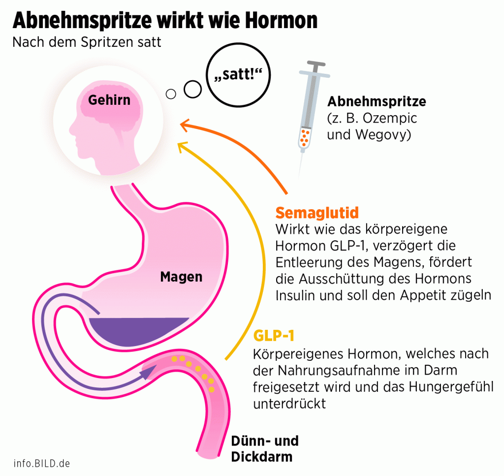 So wirkt Ozempic